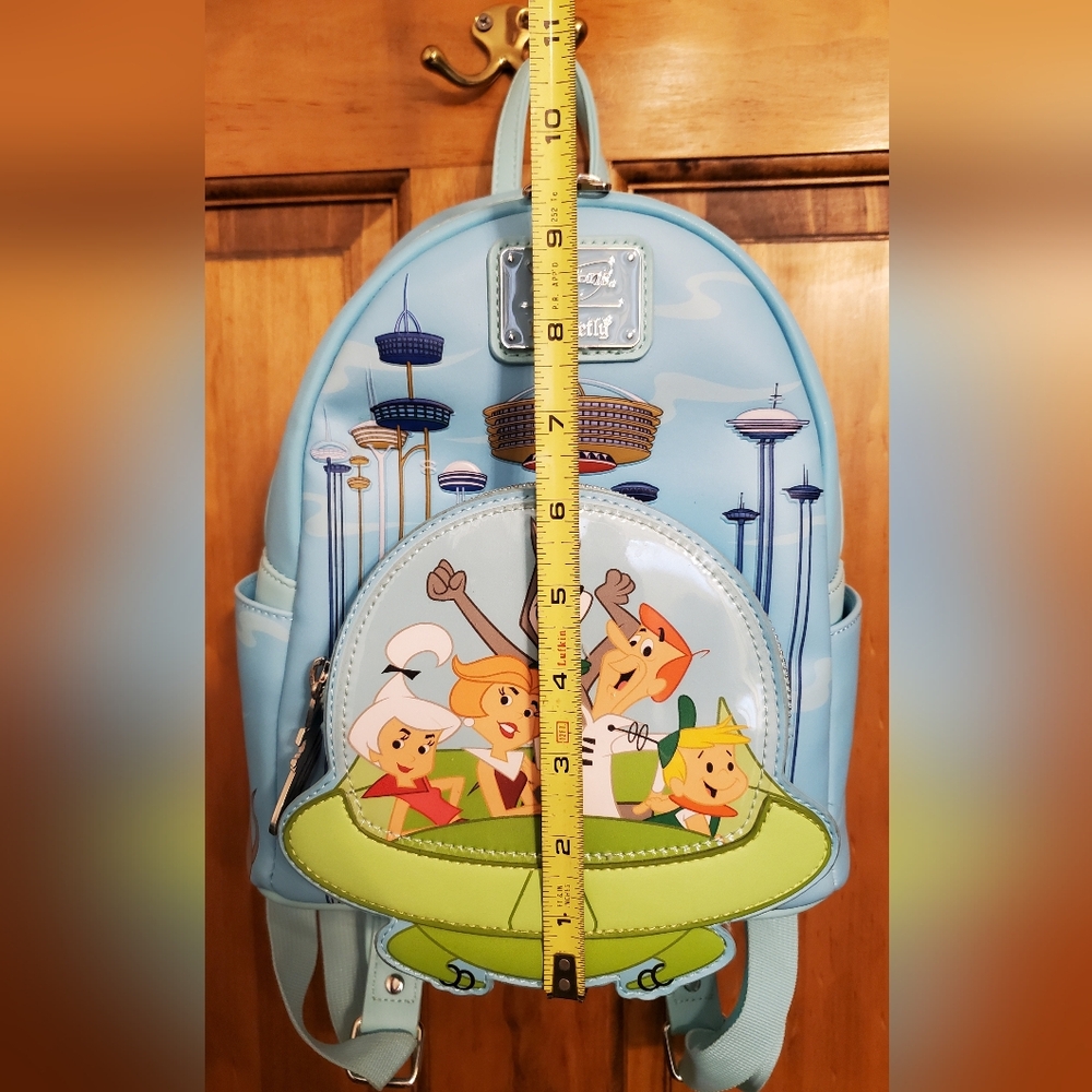Jetsons Loungefly Sky Blue Mini Backpack UEC - Picture 7 of 17